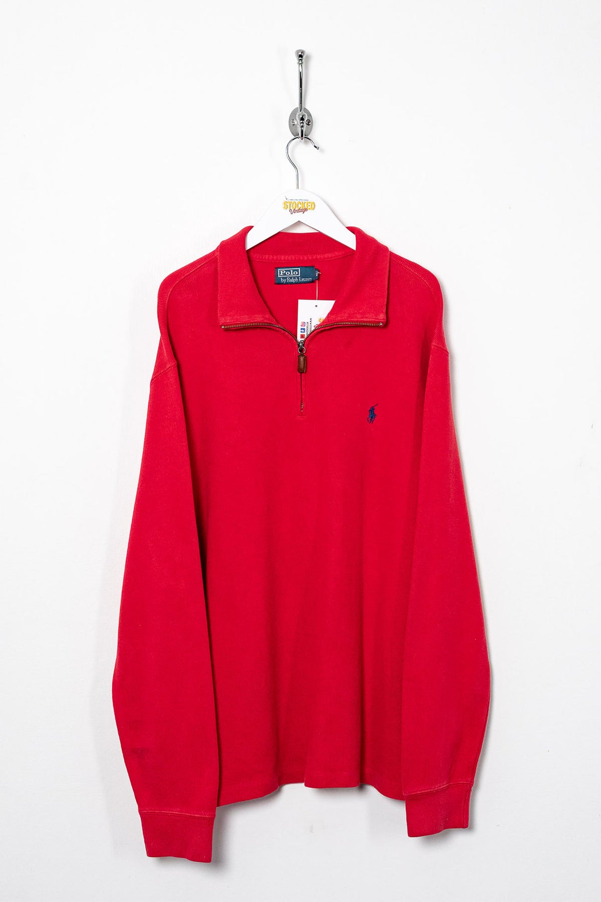 00s Ralph Lauren 1/4 Zip Sweatshirt (L)