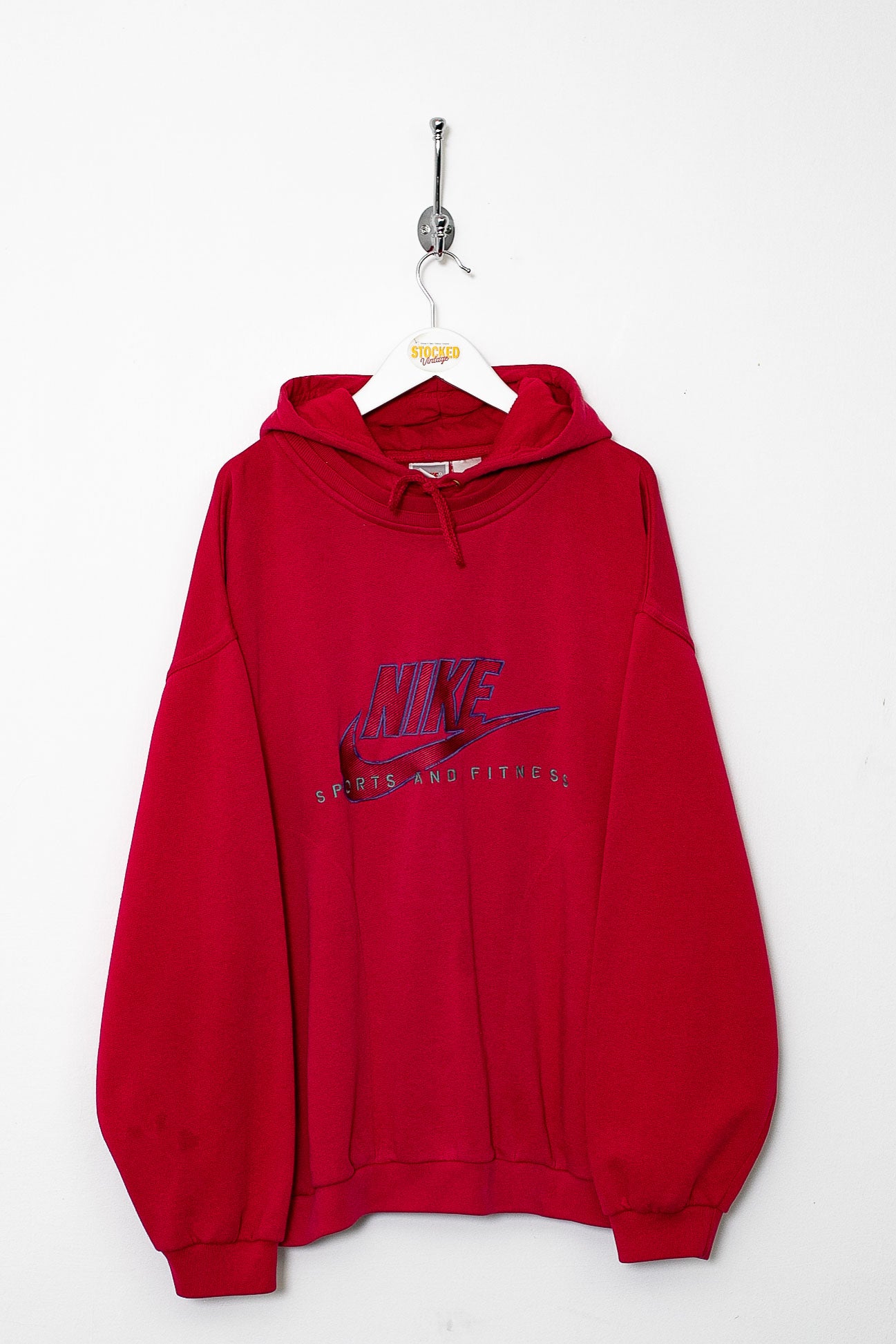 vintage nike red hoodie
