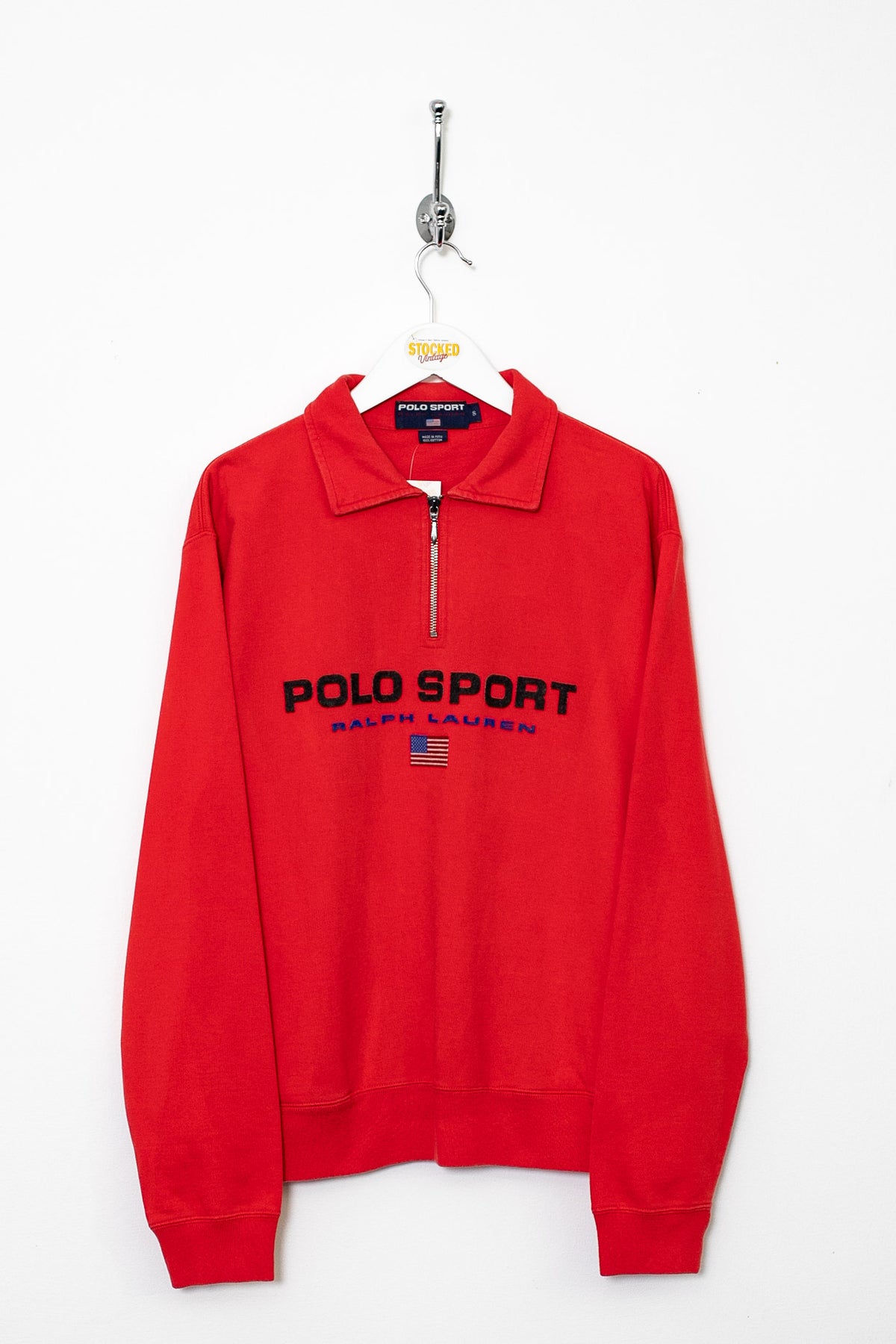 00s Ralph Lauren Polo Sport 1/4 Zip Sweatshirt (S)