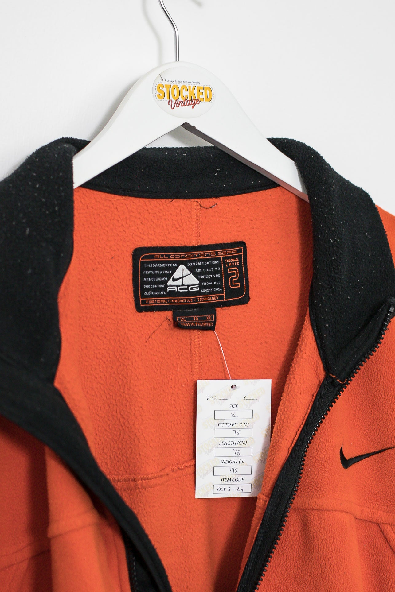 00s Nike ACG Zipped Fleece (XL)