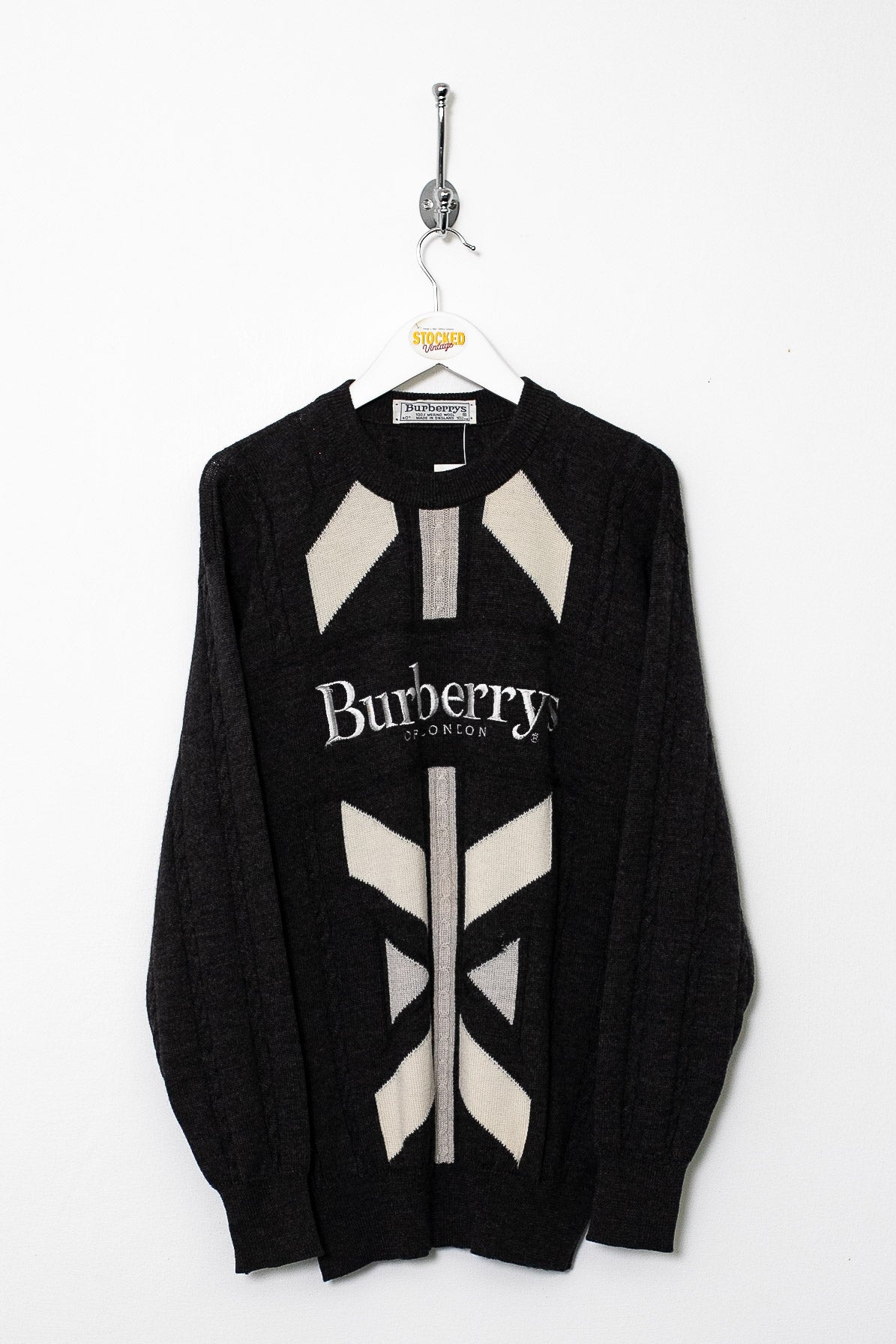 90s Burberry Knit Jumper (M)