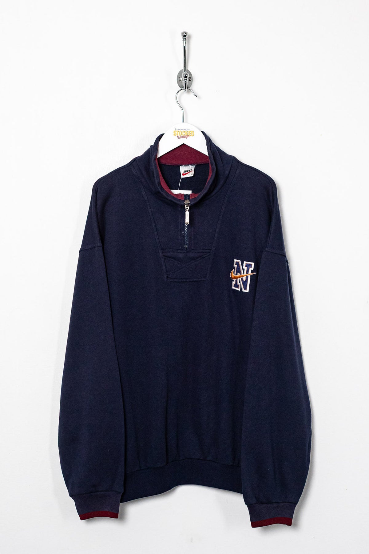 90s Nike 1/4 Zip Sweatshirt (M)