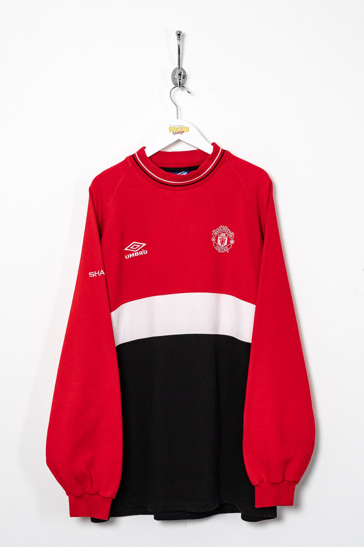 90s Umbro Man U Training Sweatshirt (L)