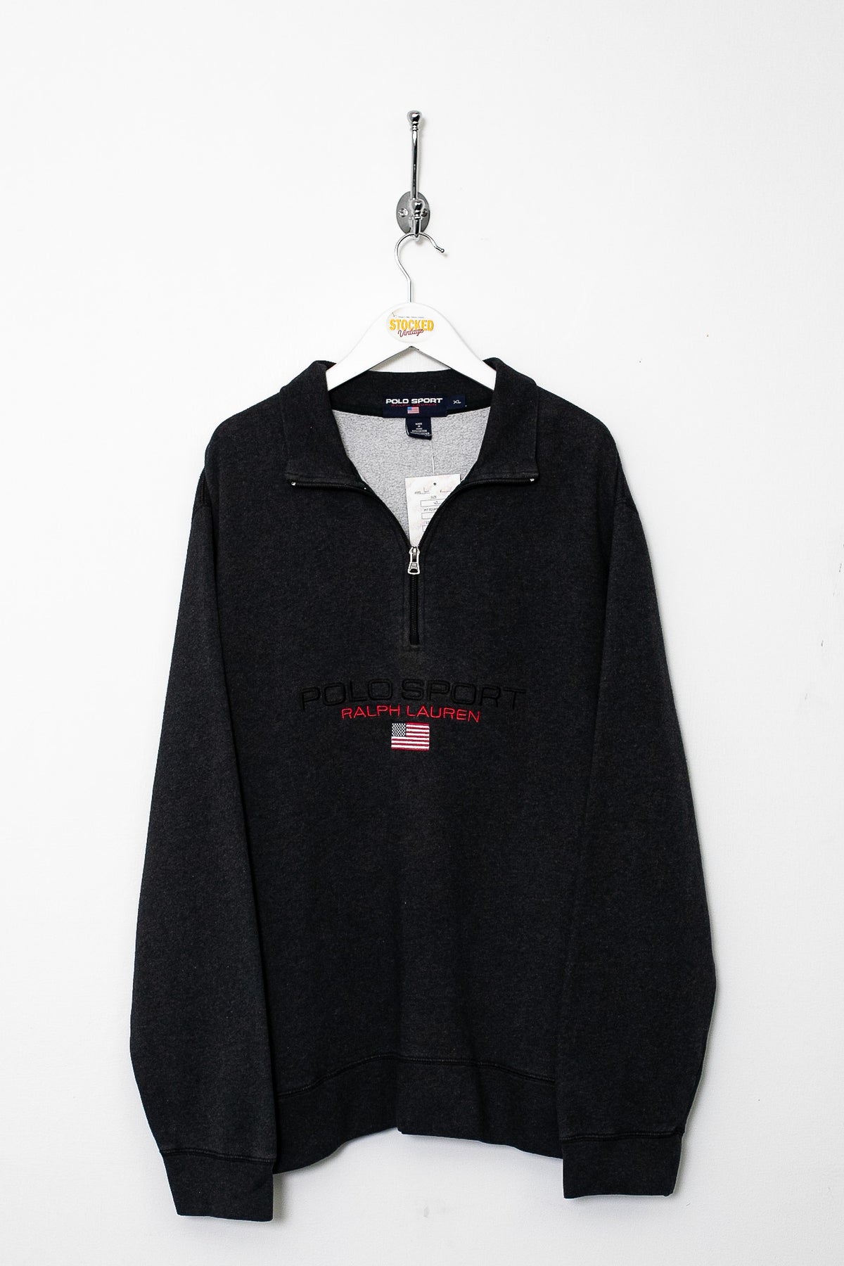 00s Ralph Lauren 1/4 Zip Sweatshirt (L)