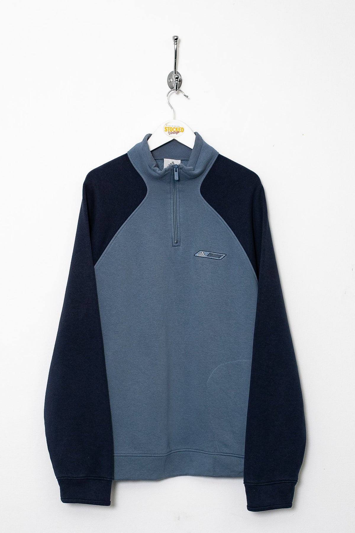 00s Adidas 1/4 Zip Sweatshirt (M)