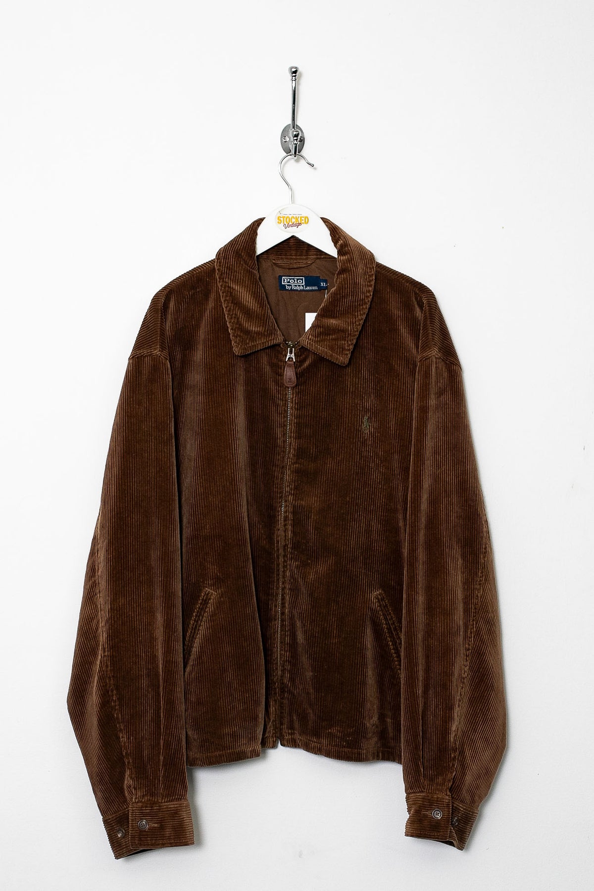 90s Ralph Lauren Corduroy Harrington Jacket (XL)
