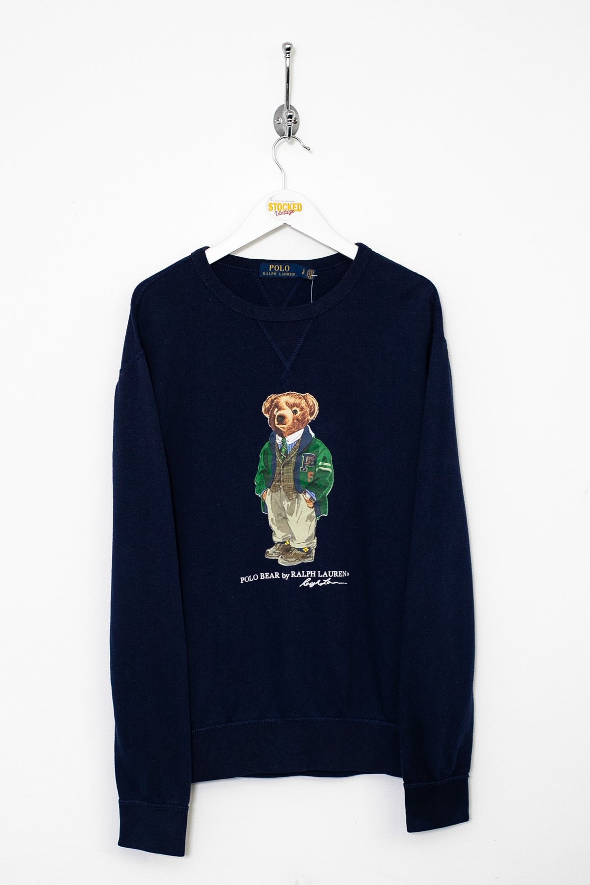 00s Ralph Lauren Polo Bear Sweatshirt (S)
