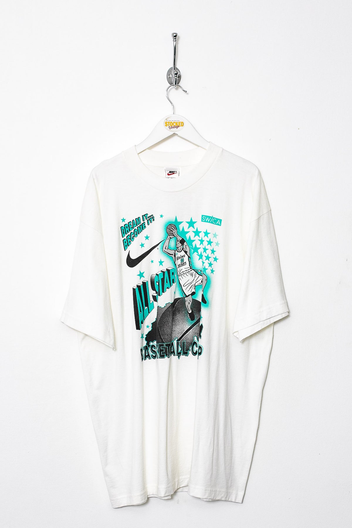 90s Nike All Star Basketball Camp Graphic Tee (XL)