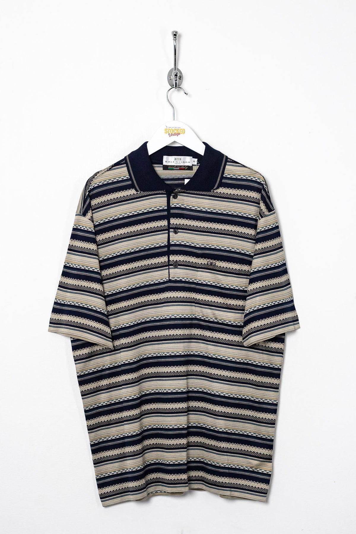 90s Balenciaga Polo Shirt (M)