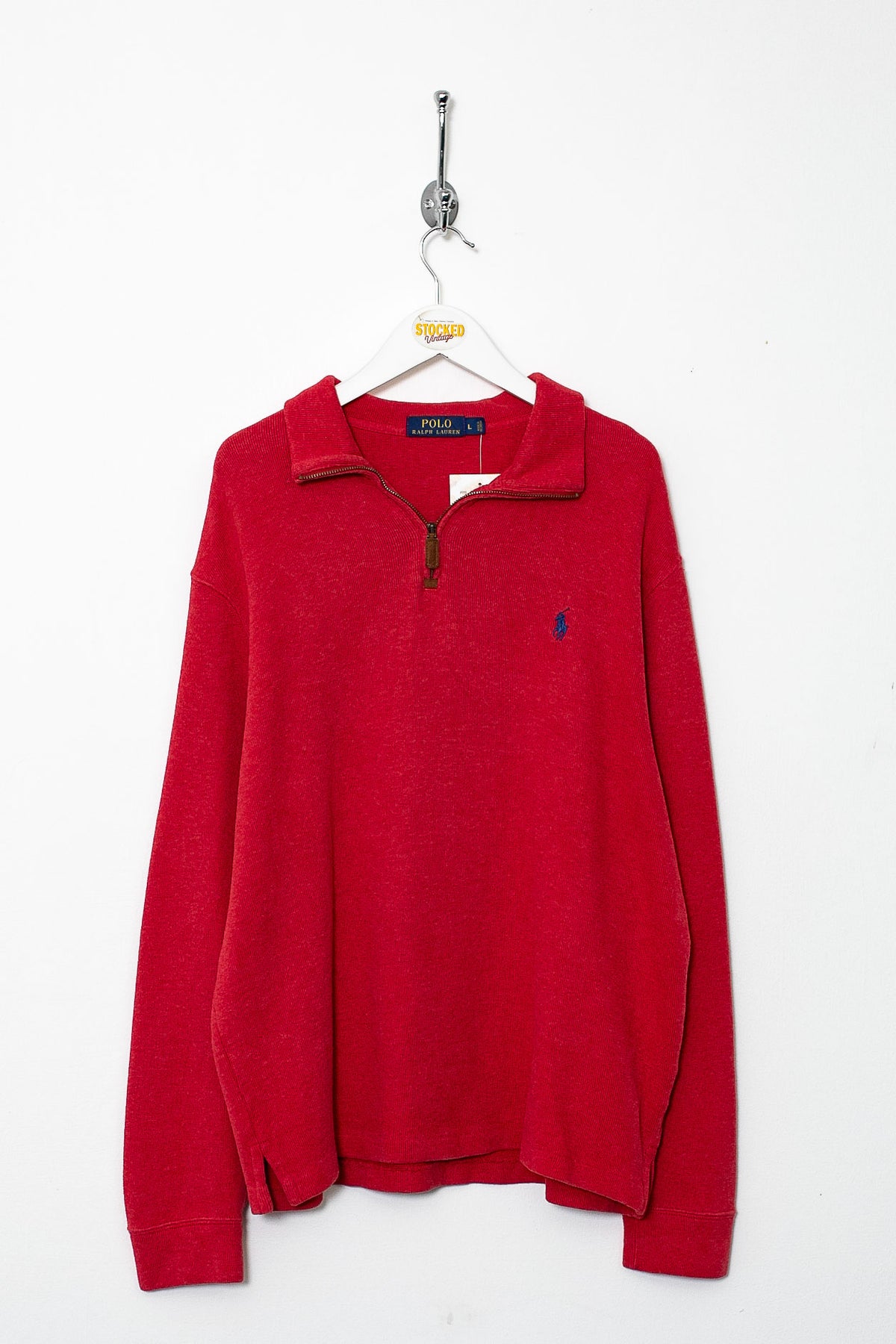 Ralph Lauren 1/4 Zip Sweatshirt (M)