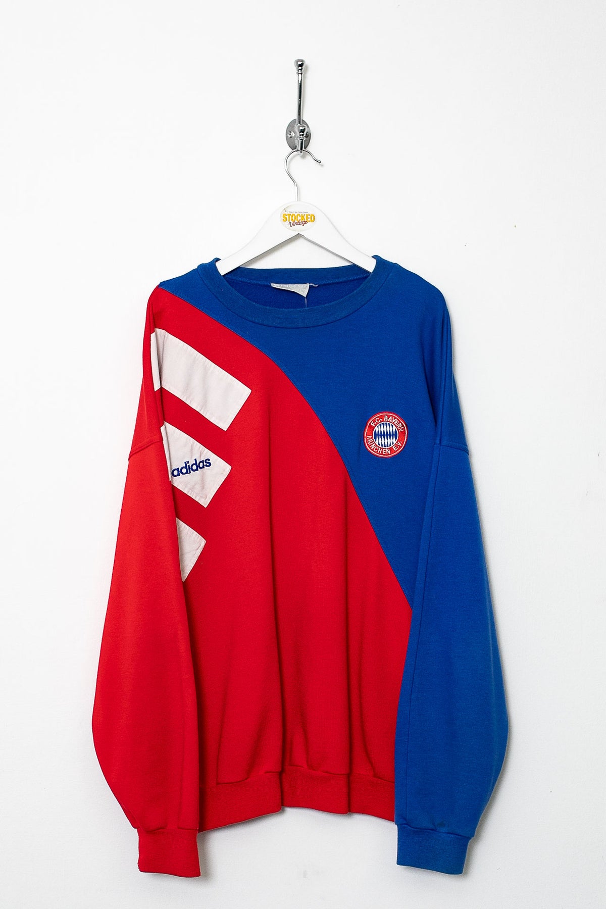 90s Adidas Bayern Munich Training Sweatshirt (XL)