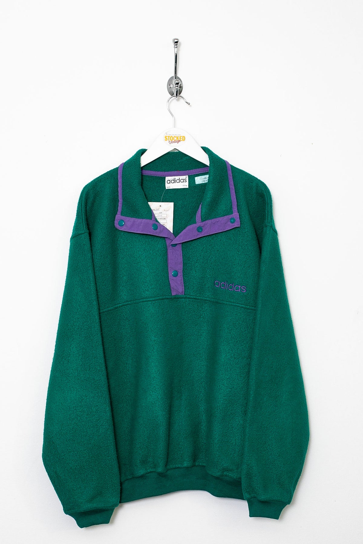 90s Adidas Popper Fleece (L)