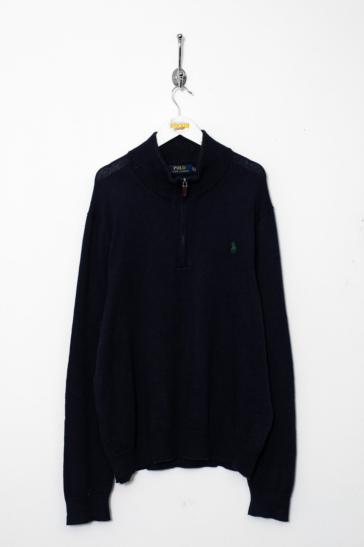 Ralph Lauren 1/4 Zip Knit Jumper (XL)