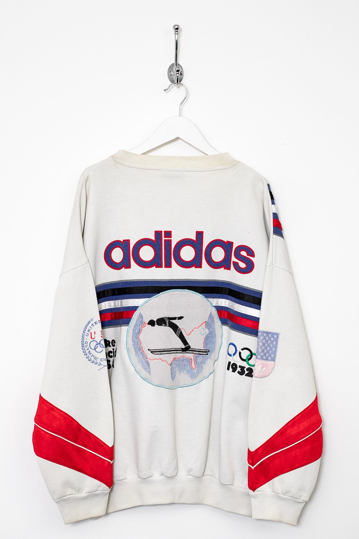 Rare 80s Adidas Olympics Sweatshirt (L)