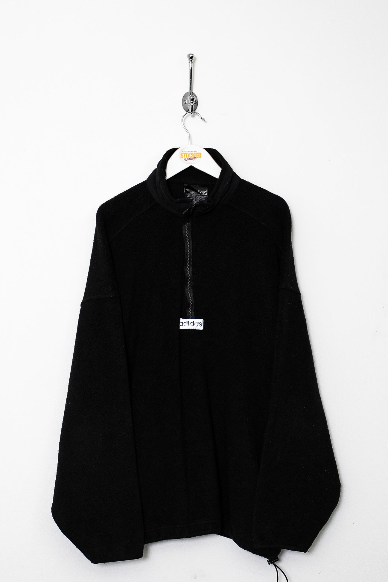 90s Adidas 1/4 Zip Fleece (XL) – Stocked Vintage