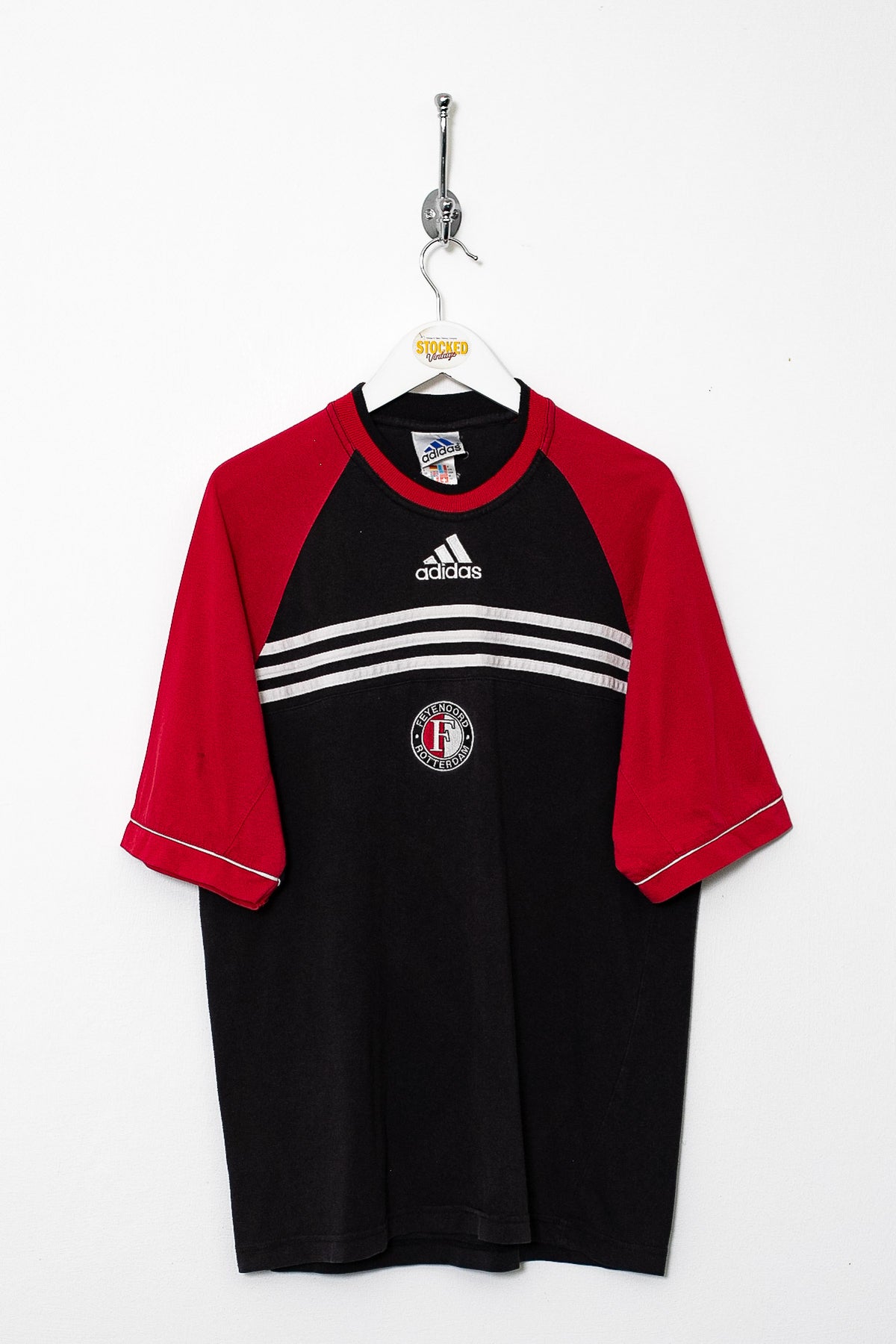 90s Adidas Feyenoord Training Tee (M)