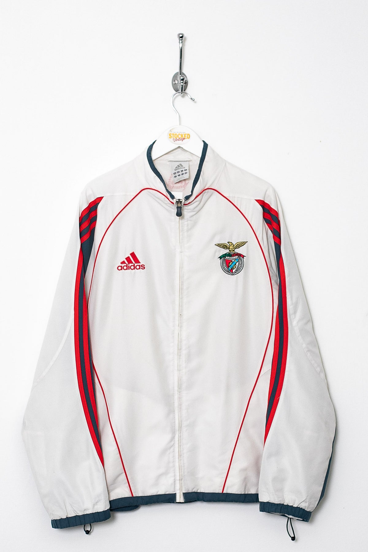 00s Adidas Benfica Training Jacket (M)