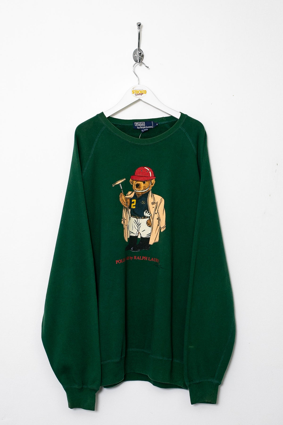 00s Ralph Lauren Polo Bear Sweatshirt (XL)