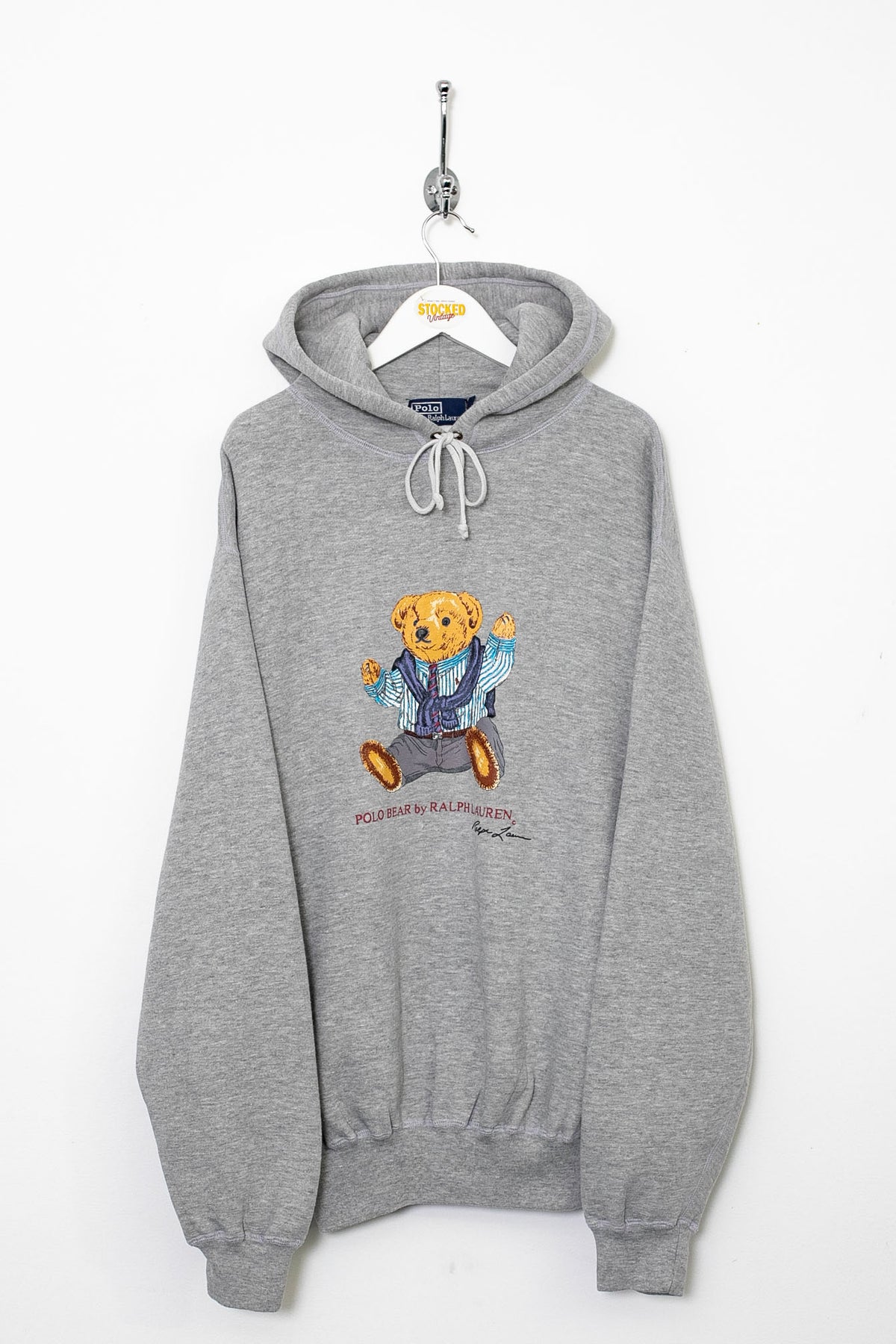 00s Ralph Lauren Polo Bear Hoodie (L)