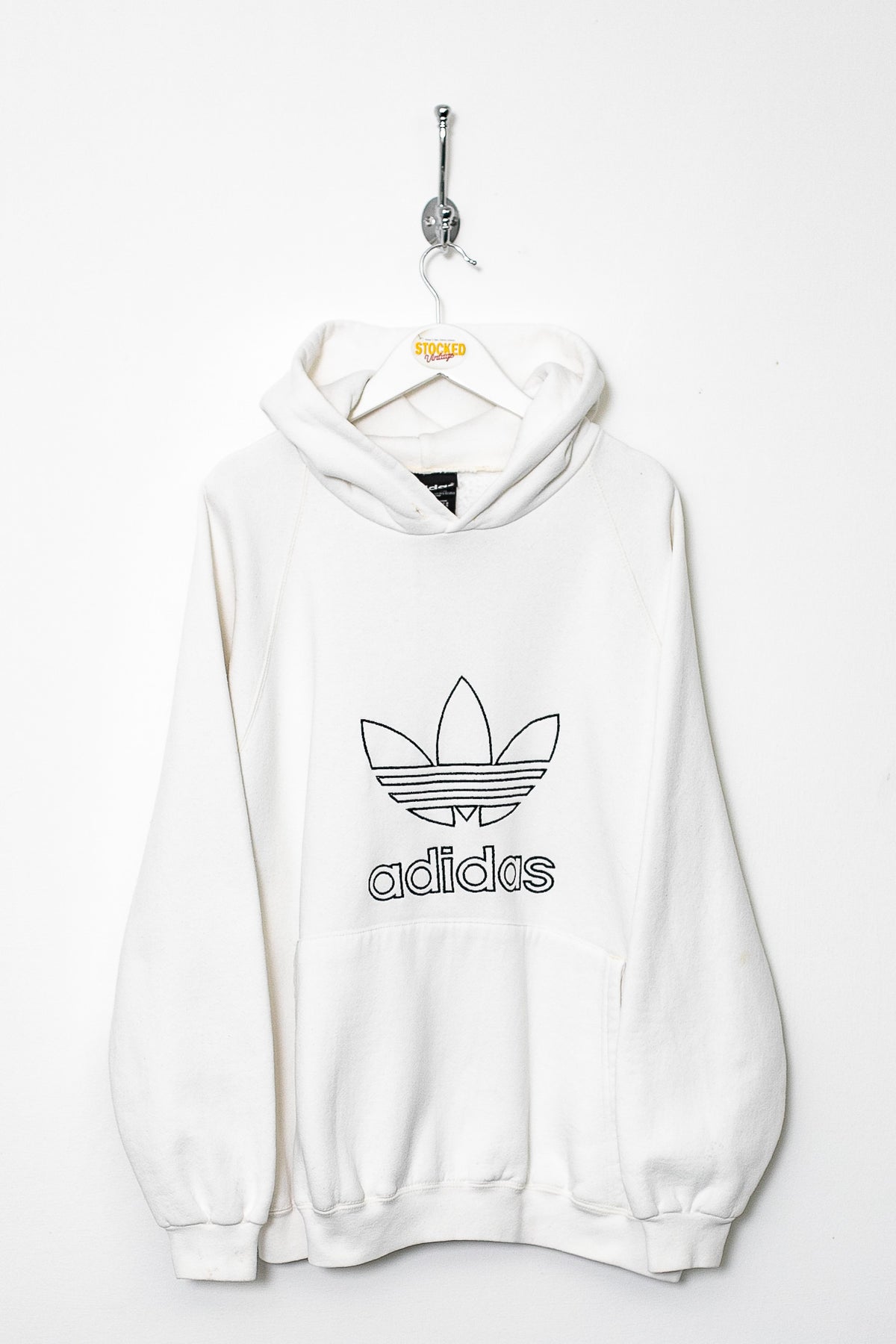 90s Adidas Heavyweight Hoodie (L)