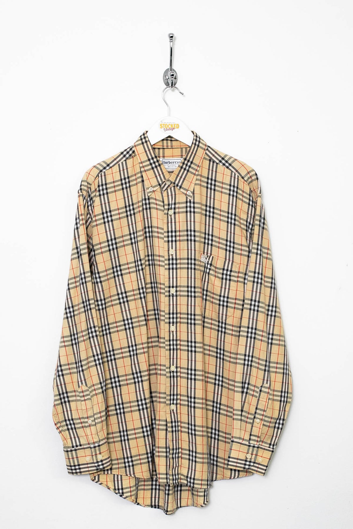 90s Burberry Nova Check Shirt (L)