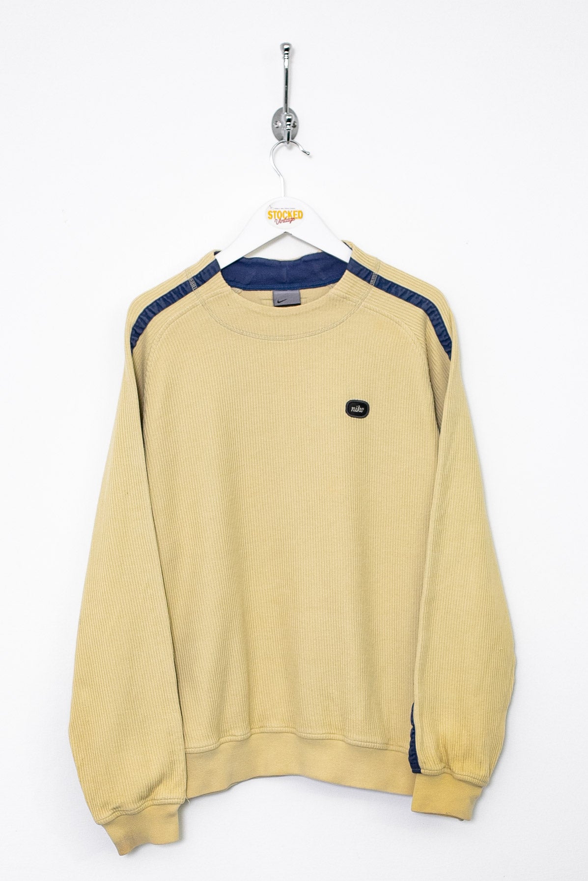 00s Nike Ribbed Sweatshirt S