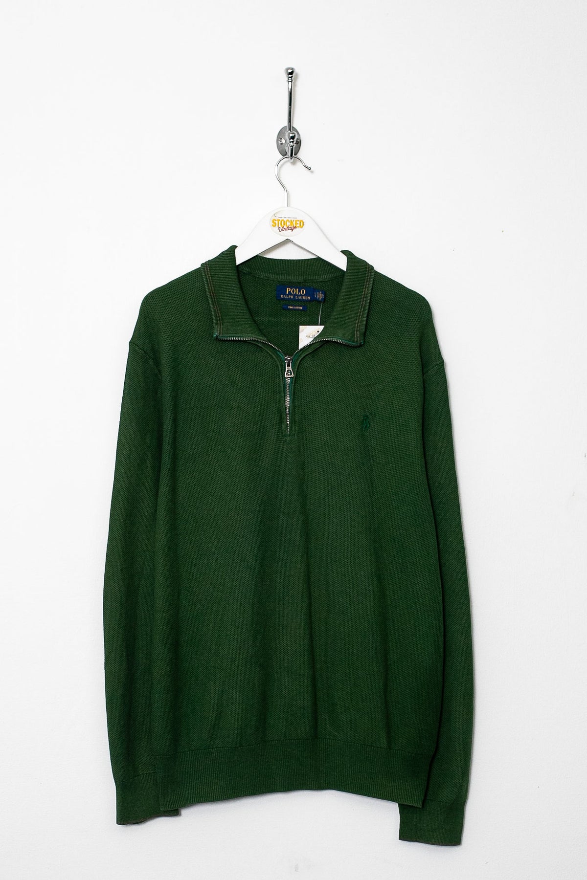 Ralph Lauren 1/4 Zip Knit Jumper (M)