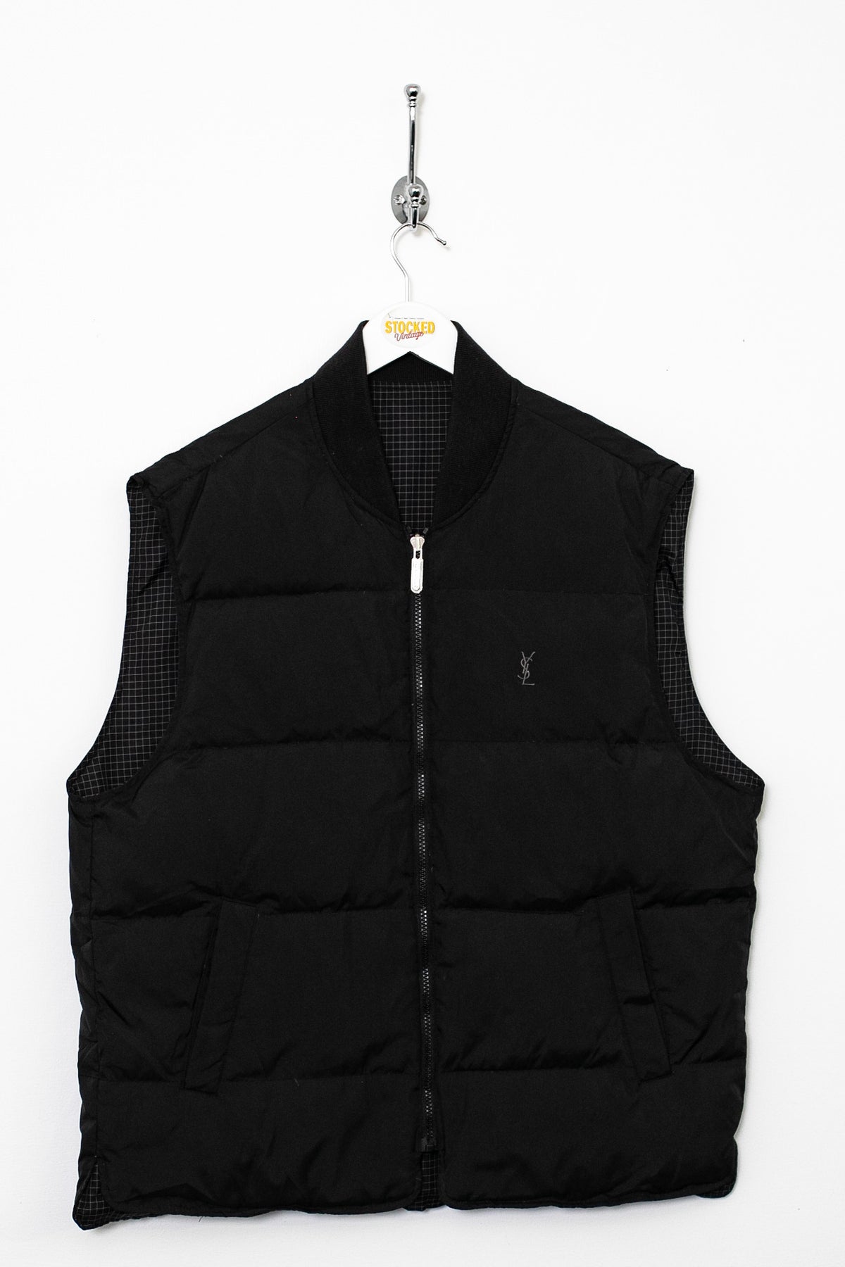 00s YSL Reversible Gilet Puffer Jacket (M)