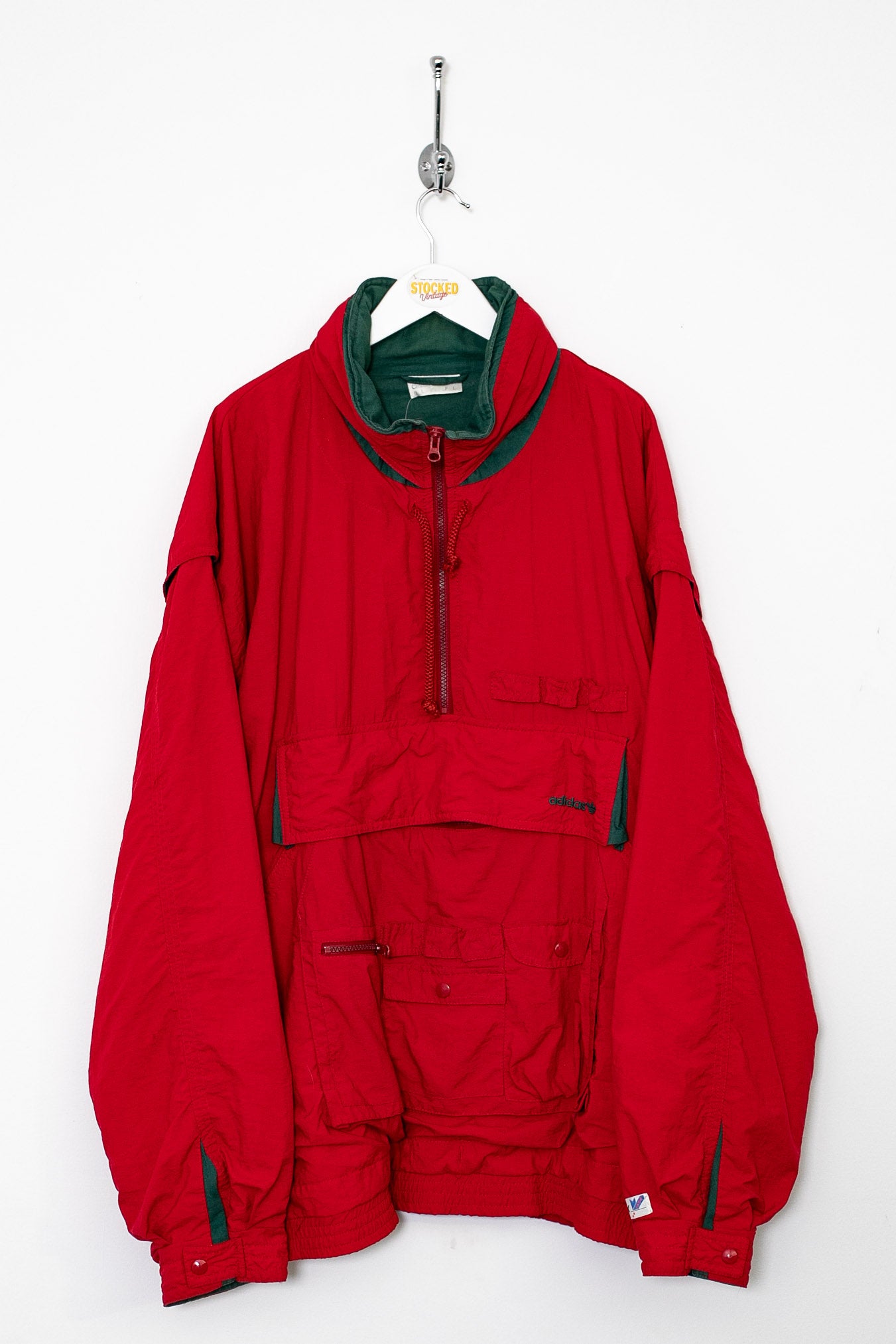 90s Adidas Aditex 1/4 Zip Jacket (L) – Stocked Vintage