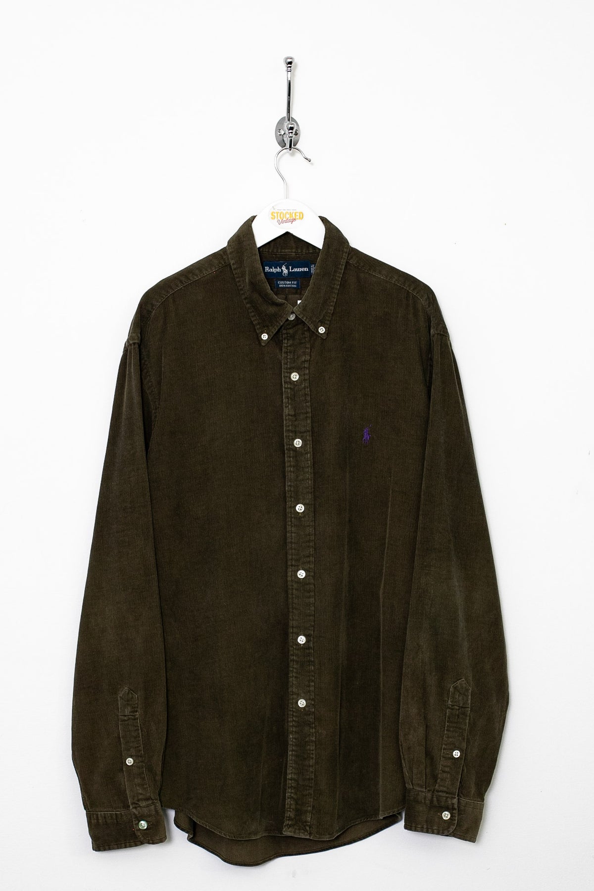 00s Ralph Lauren Corduroy Shirt (XL)