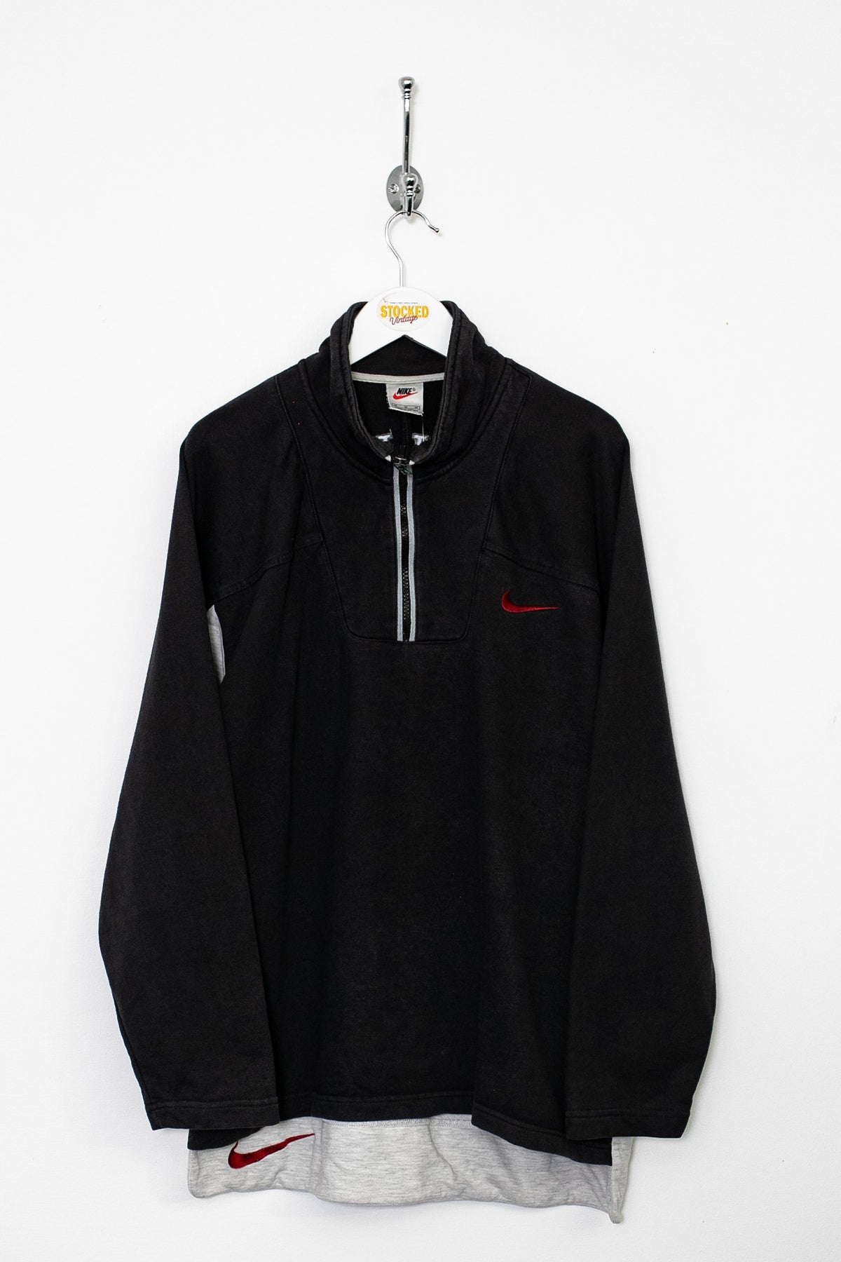 90s Nike 1/4 Zip Sweatshirt (M)