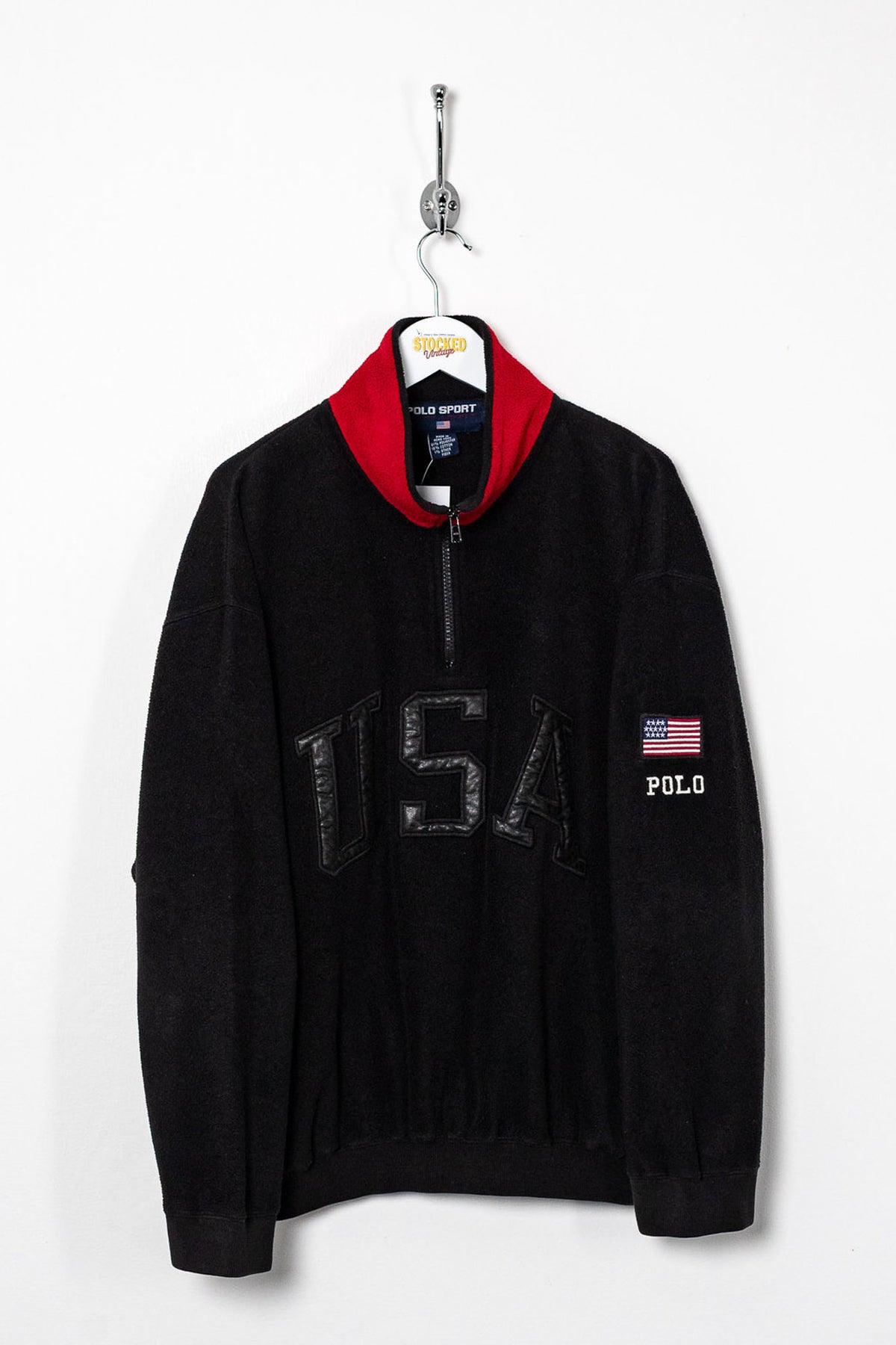 00s Ralph Lauren Polo Sport 1/4 Zip Sweatshirt (L)