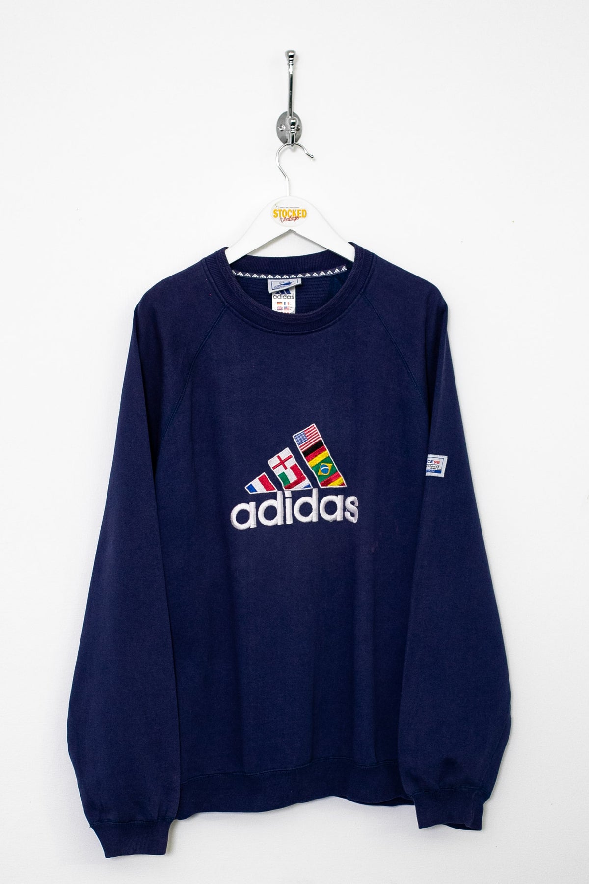 90s Adidas France World Cup Sweatshirt (M)