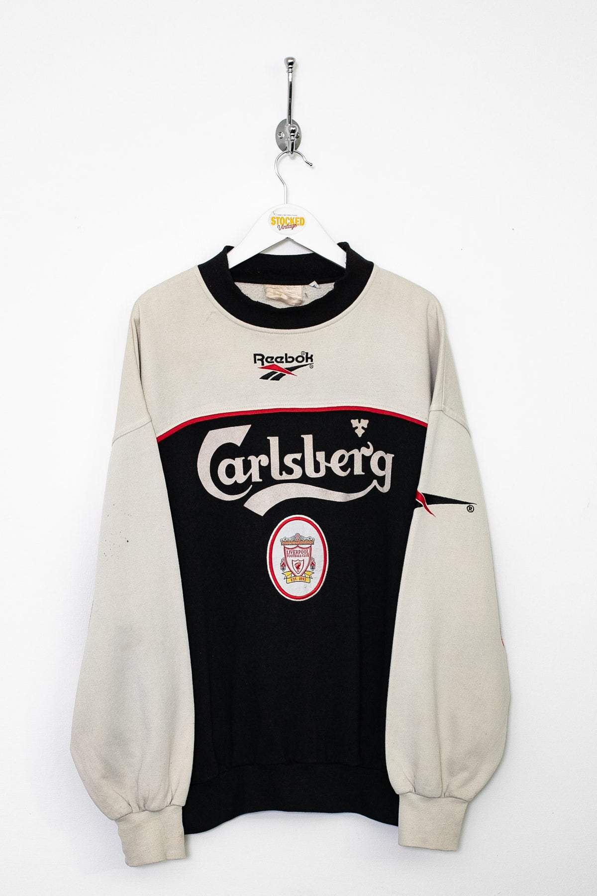 90s Reebok Liverpool Training Sweatshirt (M)