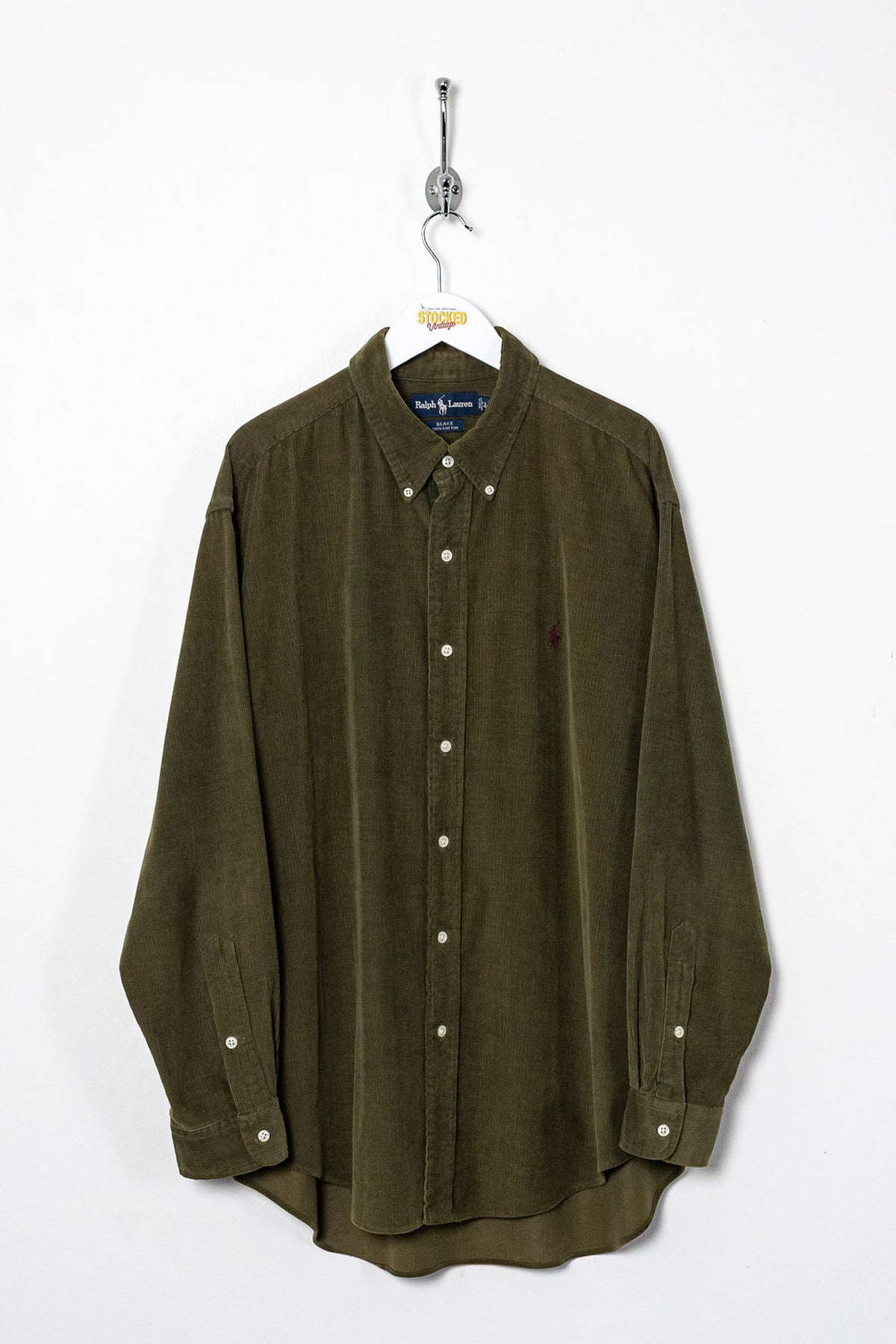 00s Ralph Lauren Corduroy Shirt (XL)