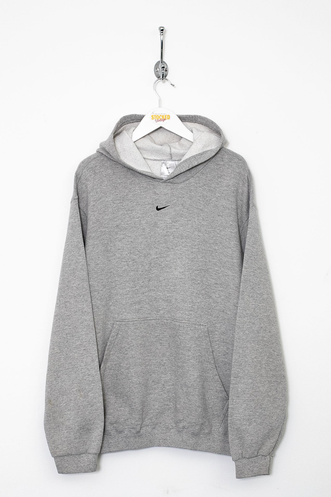 00s Nike Centre Swoosh Hoodie (M) – Stocked Vintage