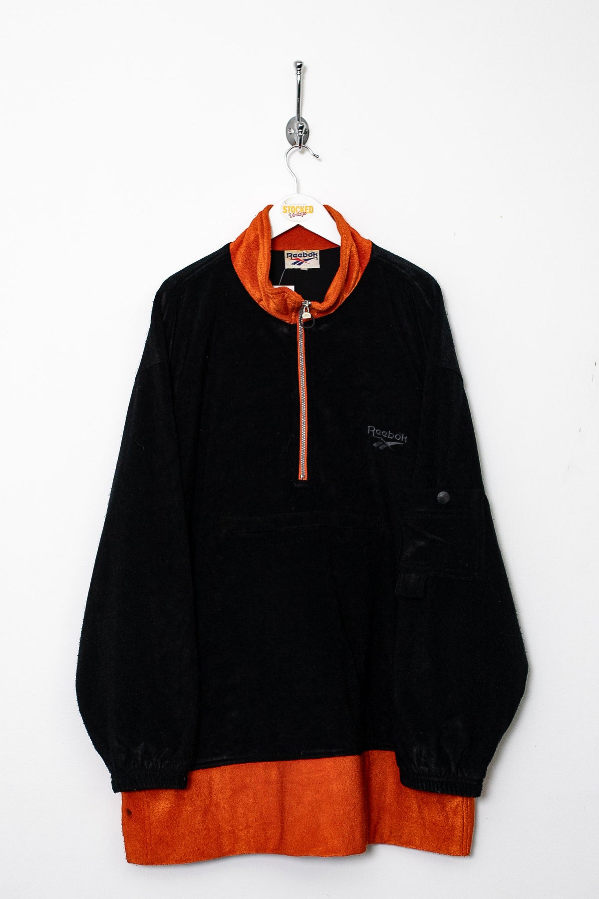 00s Reebok 1/4 Zip Fleece (XXL)