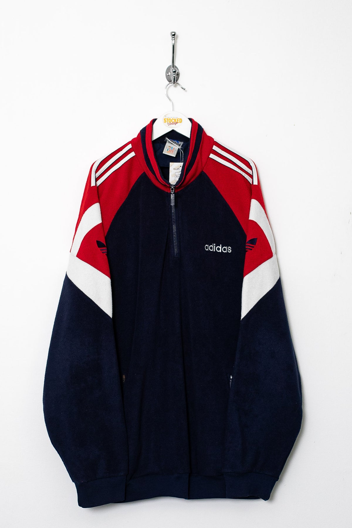 00s Adidas 1/4 Zip Fleece (XXL)