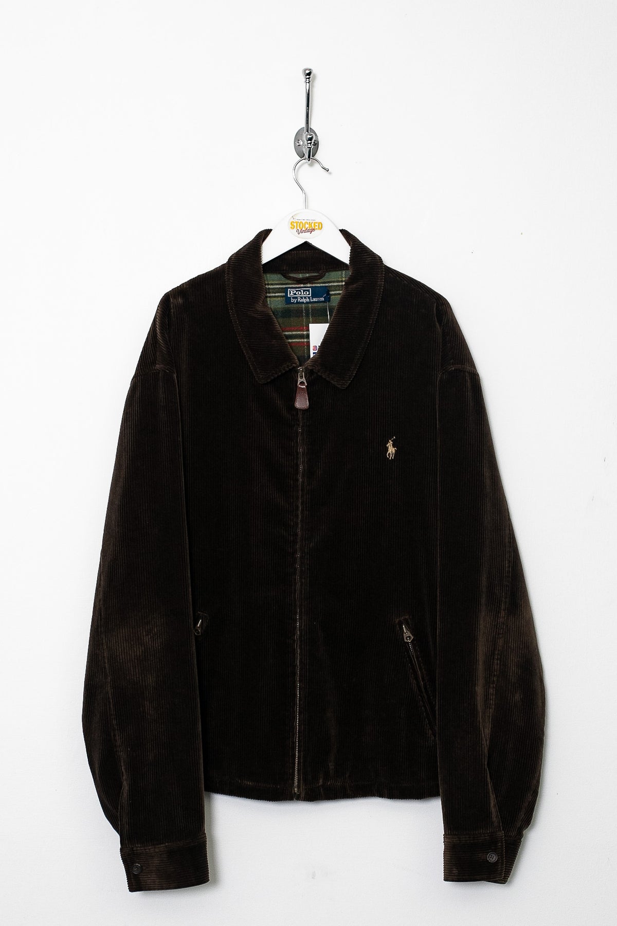 90s Ralph Lauren Corduroy Harrington Jacket (XXL)