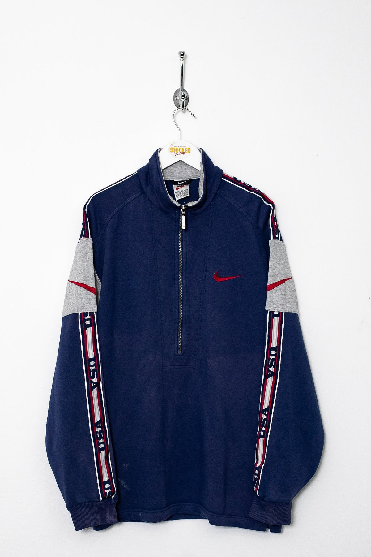 90s Nike 1/4 Zip Sweatshirt (M)