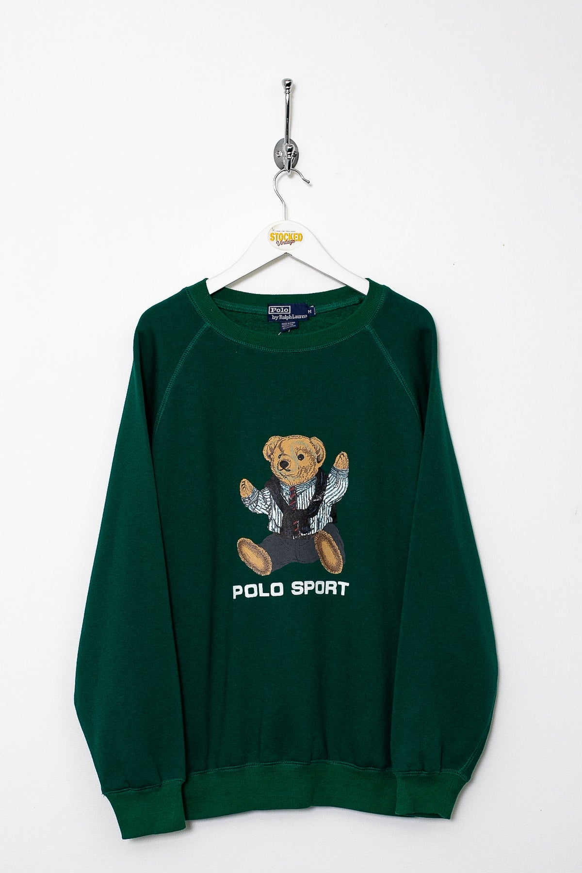 00s Ralph Lauren Polo Bear Sweatshirt (M)