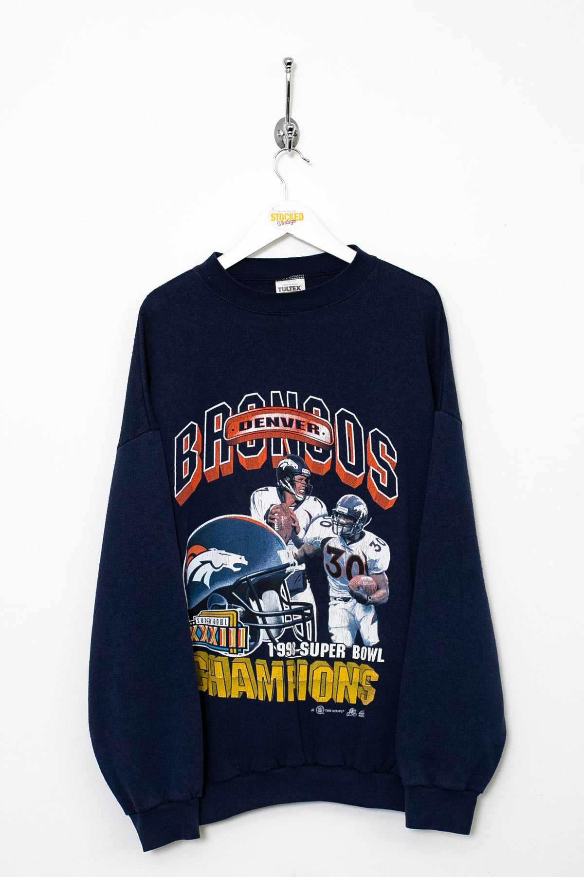 1998 NFL Denver Broncos Graphic Sweatshirt (XL)