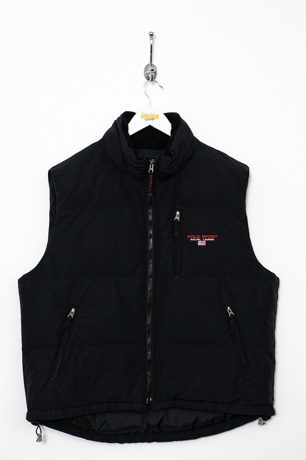 00s Ralph Lauren Polo Sport Gilet Puffer Jacket XL