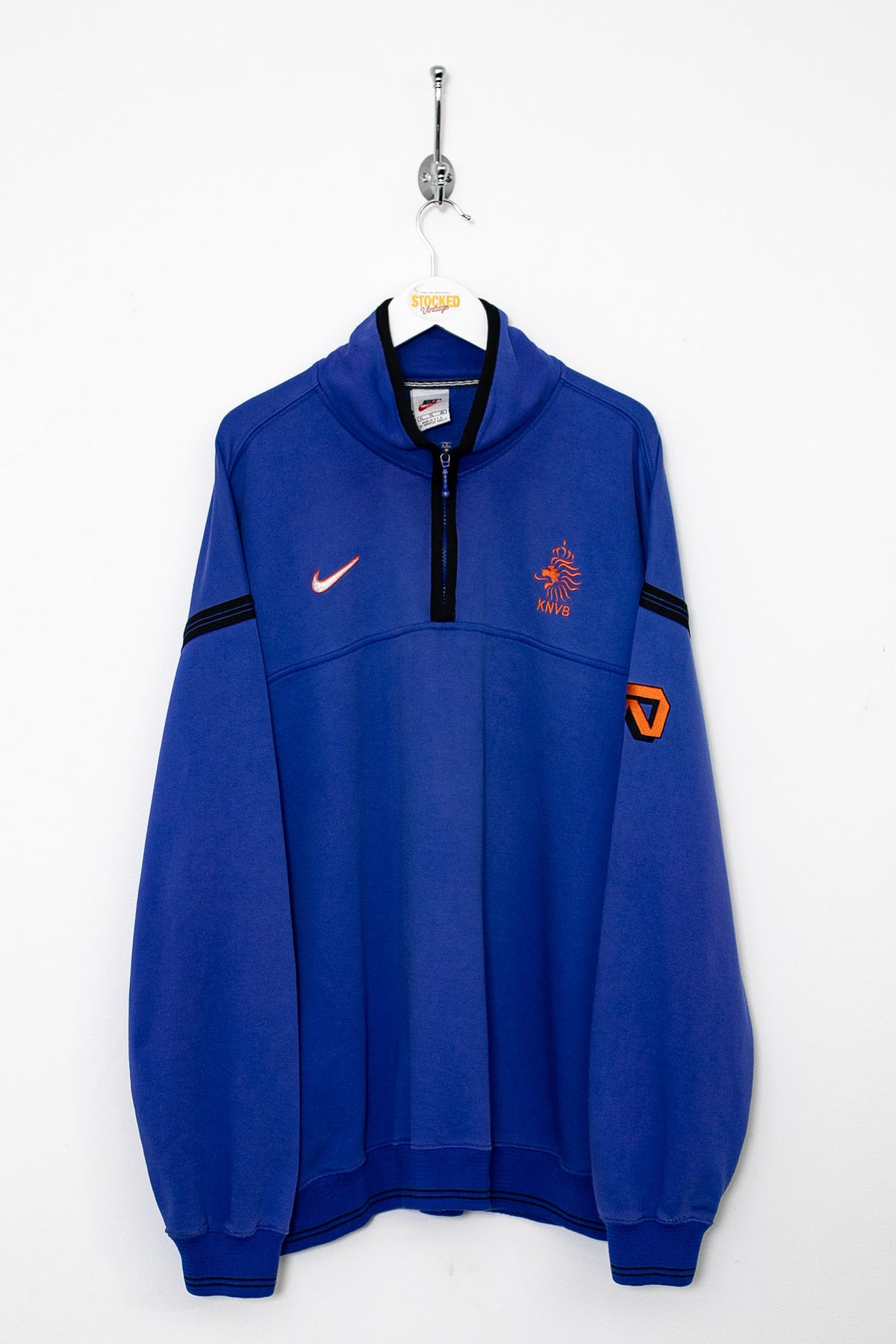 90s Nike Netherlands 1/4 Zip Sweatshirt (XL)