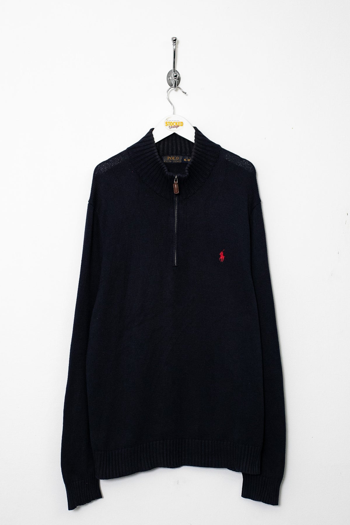 Ralph Lauren 1/4 Zip Knit Jumper (XL)