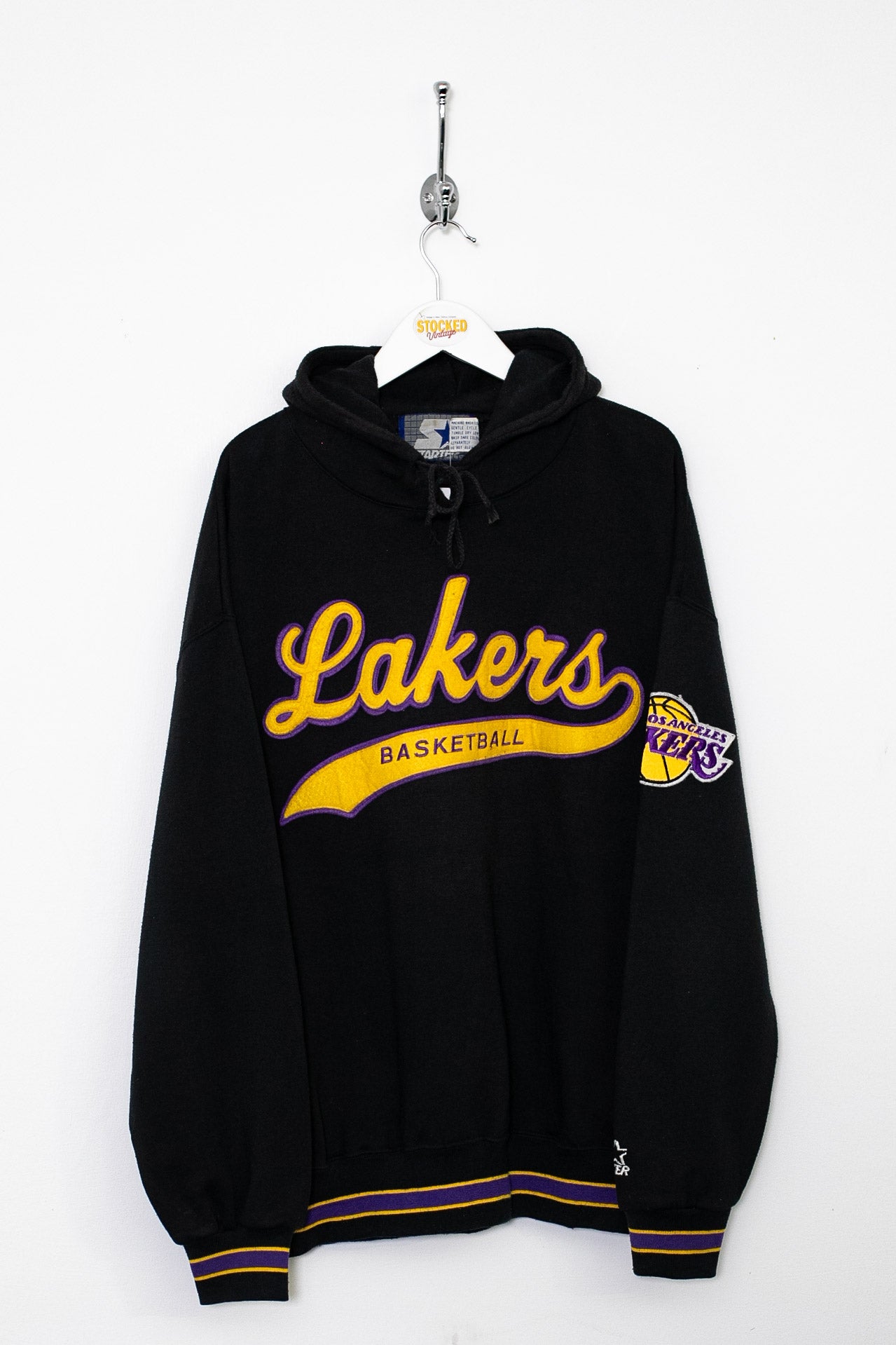 90s NBA Los Angeles Lakers Hoodie L Stocked Vintage