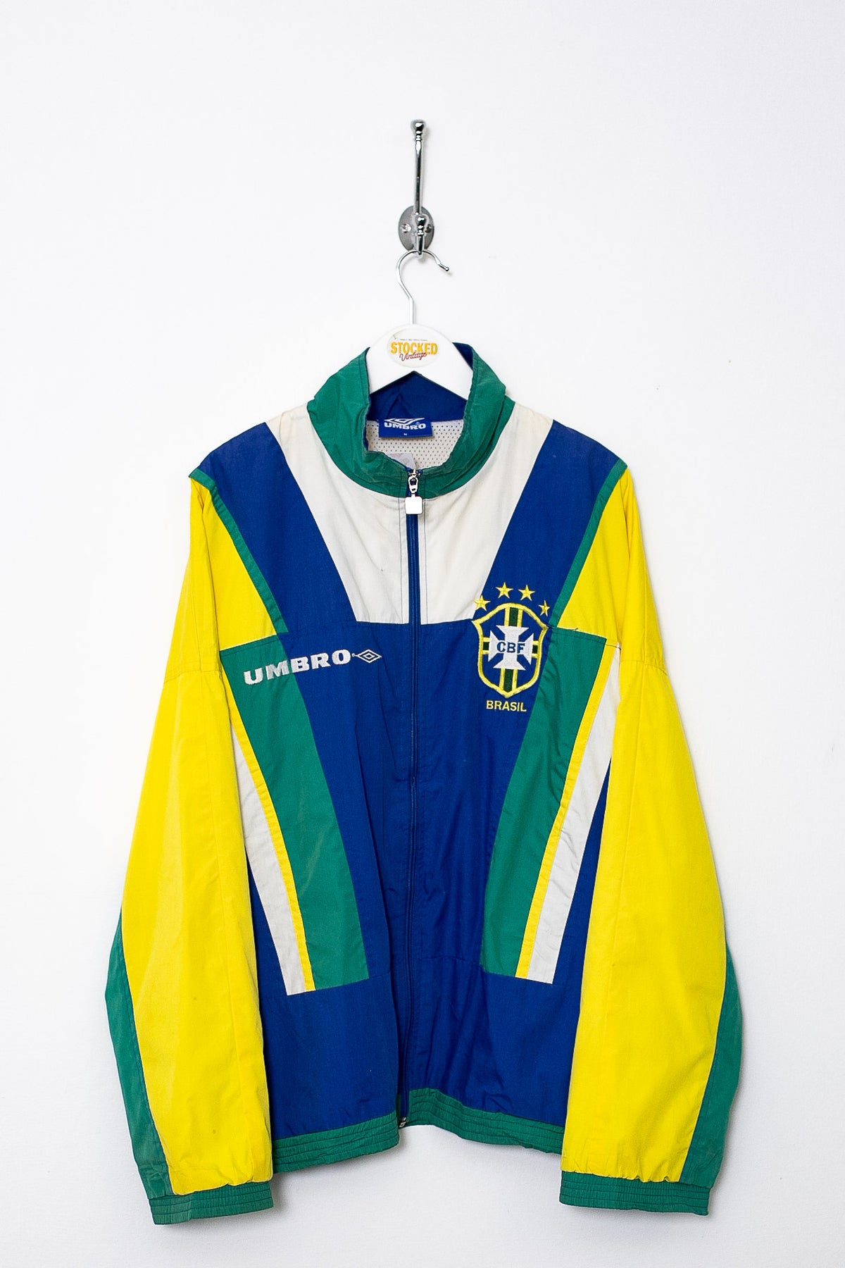 1994/96 Umbro Brazil Training Jacket (M)