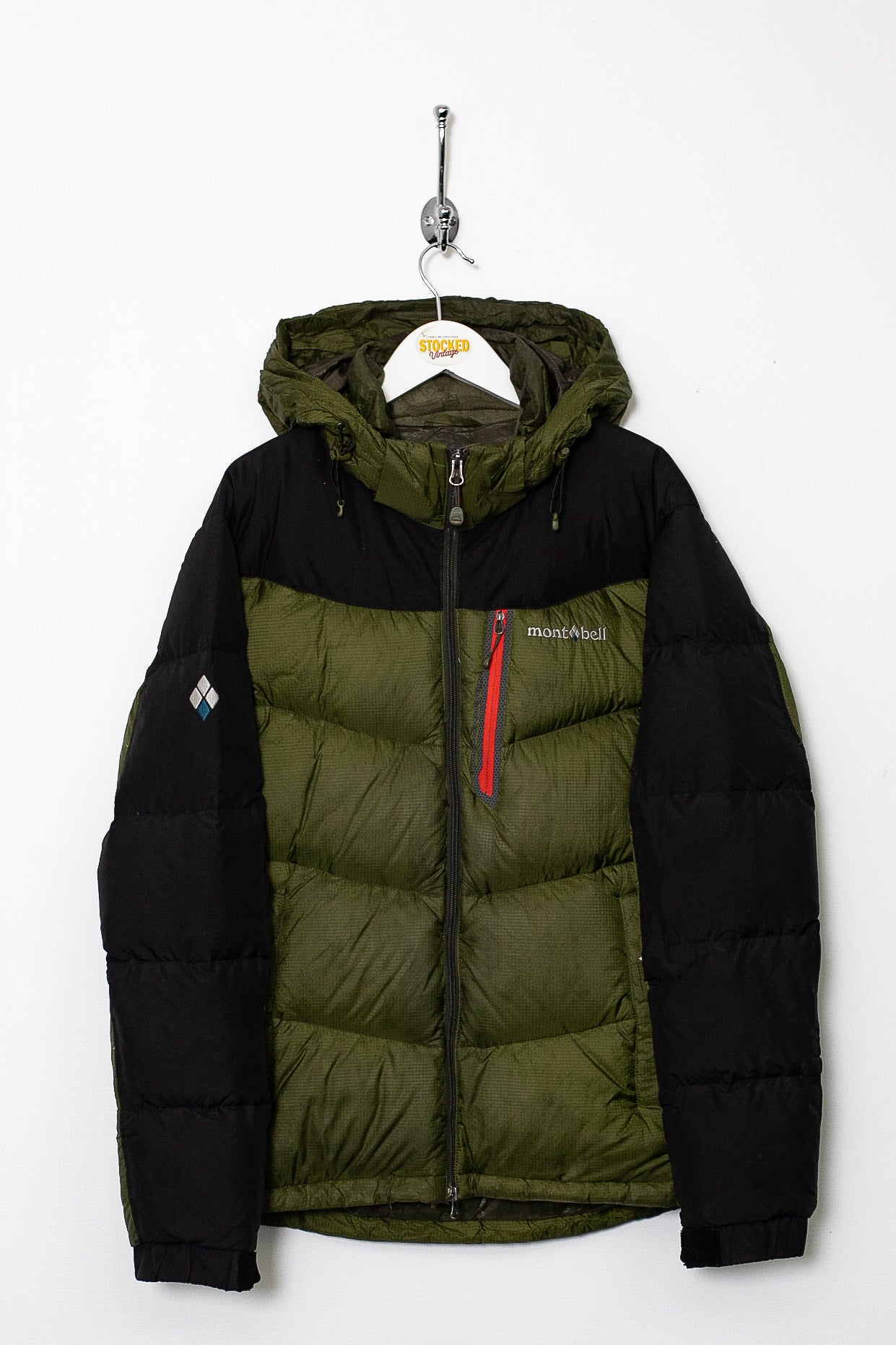 00s Mont Bell Puffer Jacket (S) 00s montbell down hoodie dark gray
