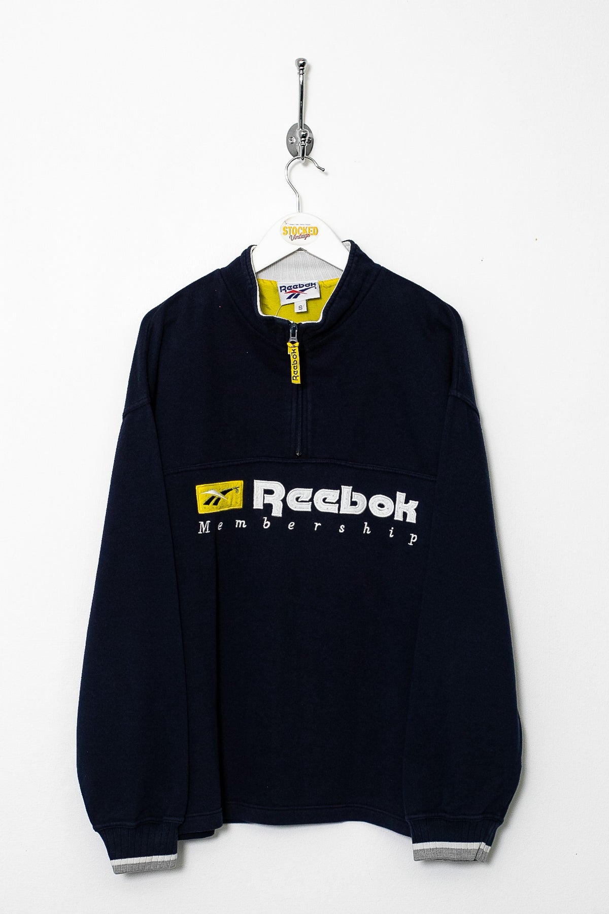 00s Reebok 1/4 Zip Sweatshirt (S)