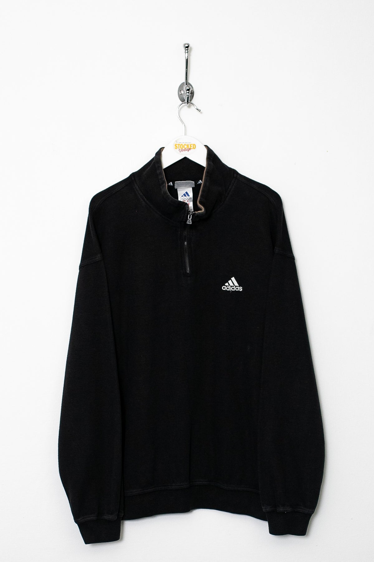 00s Adidas 1/4 Zip Sweatshirt (L)